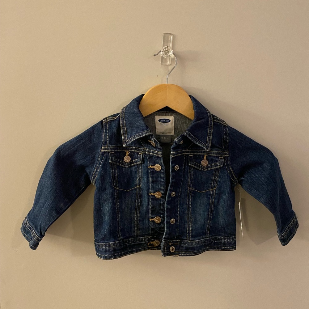Brand new toddler jean jacket